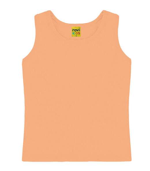 Regata Básica Infantil Feminina Rovi Kids Laranja