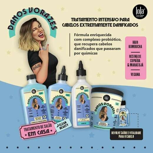 Shampoo Lola Fortificante Danos Vorazes 250ml