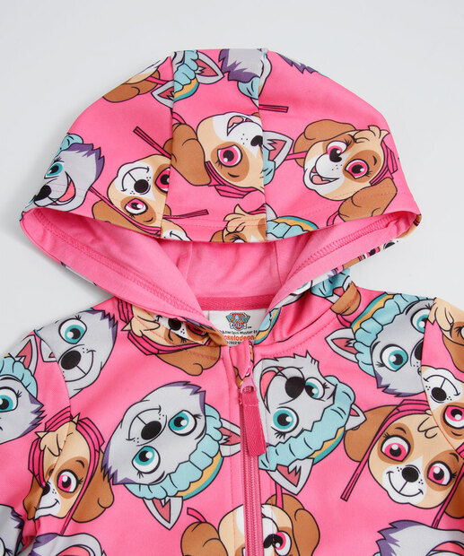 Casaco Infantil Moletom Flanelado Patrulha Canina Nickelodeon Tam 1 a 4