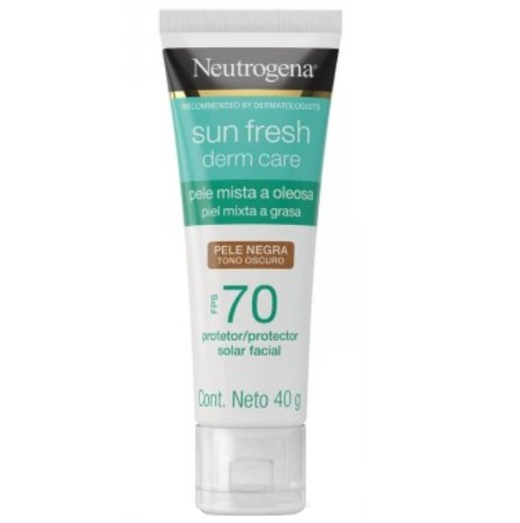 Image_Kit com 3 Unidades de Protetor Solar Facial Neutrogena Sun Fresh Derm Care Pele
