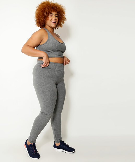Calça Plus Size Feminina Legging Básica 