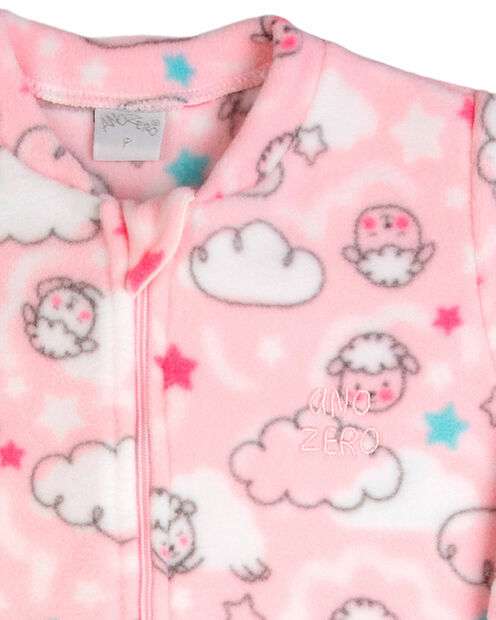 Saco de Dormir Casulo de Bebe Pijama Microsoft Cobertor Menina - Rosa