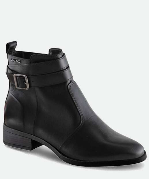 Bota Feminina Cano Curto Salto Grosso Via Uno