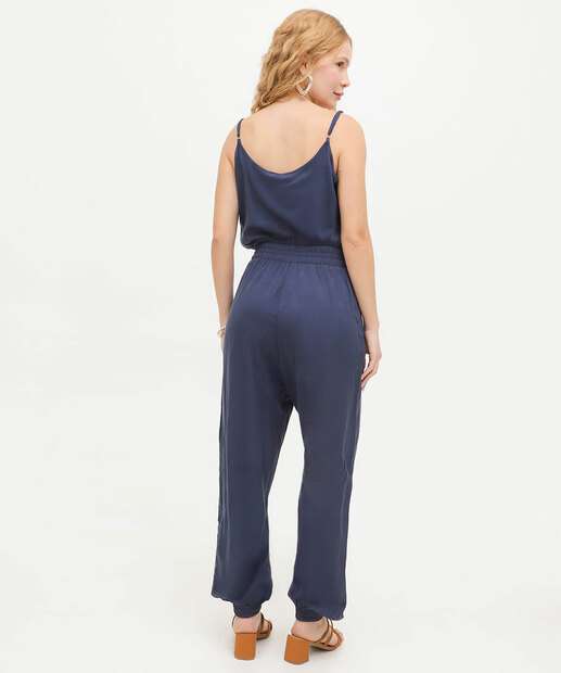 Macacão Feminino Jogger Alças Finas Marisa