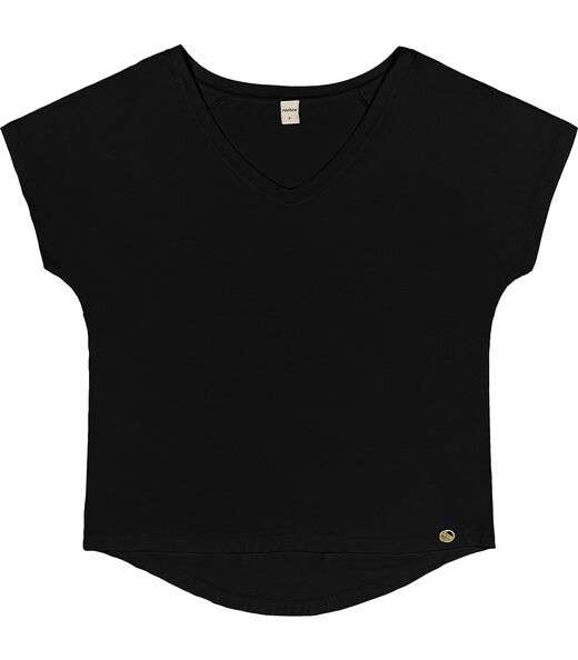 Blusa Feminina Viscotorcion Rovitex Preto