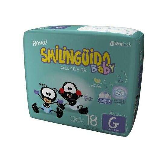 Image_Fralda Smilinguido Baby Jumbinho (G) 18 Um