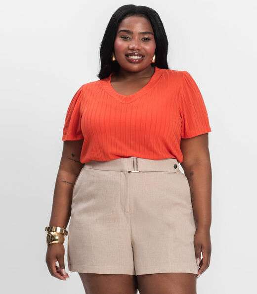 Image_Blusa Canelada Plus Infinita Cor Vermelho