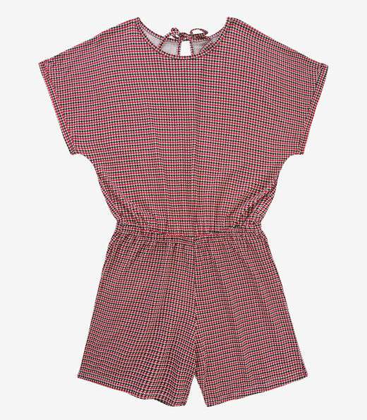 Macaquinho Feminino Infinita Cor Vermelho