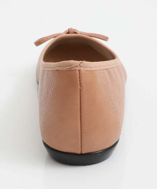 Sapatilha Feminina Recorte Moleca Bege