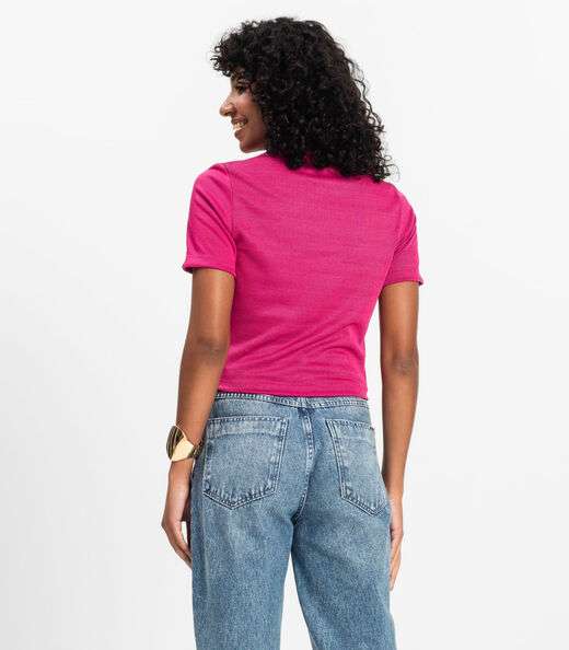 Blusa Feminina Infinita Cor Rosa