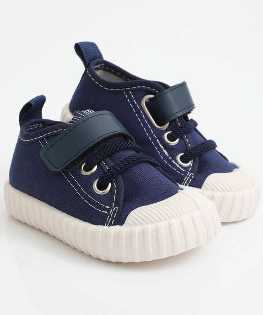 Tênis Infantil Casual Velcro Ortobessa Azul