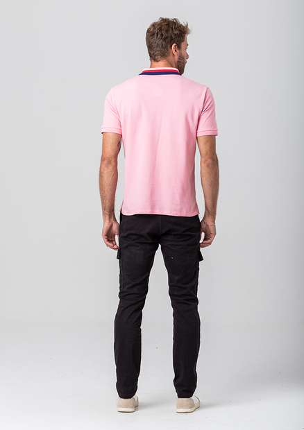 Camiseta Polo Rock e Soda Masculina