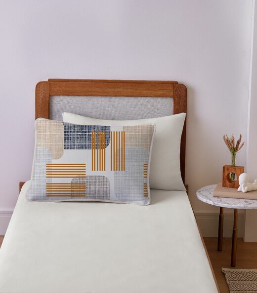 Jogo de Cama Solteiro 2pçs Vivaldi Bege