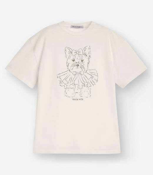 Image_Camiseta Meia Malha Trick Nick Bege