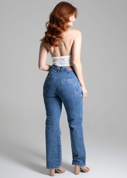 Calça Jeans Sawary Reta - 278086