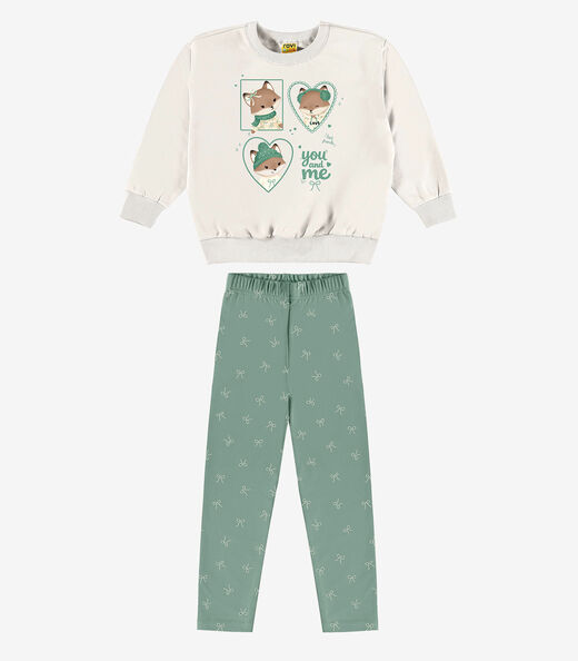 Image_Conjunto Blusão Com Legging Menina Rovi Kids Bege