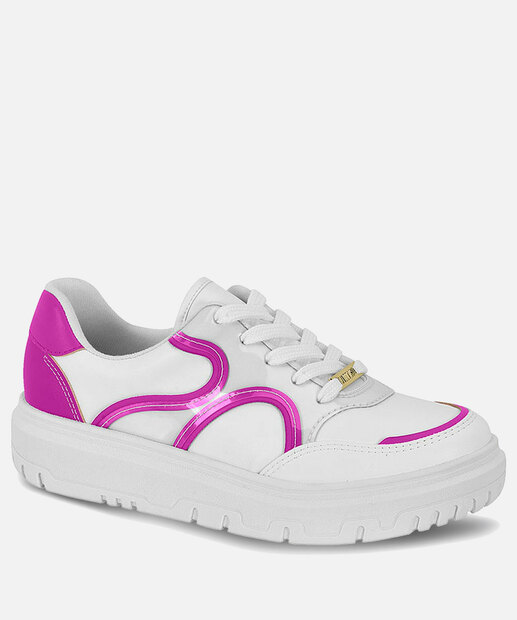 Image_Tênis Casual Feminino Recorte Verniz Vizzano 