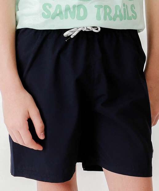 Bermuda Juvenil Surf Marisa Tam 10 a 16 Azul