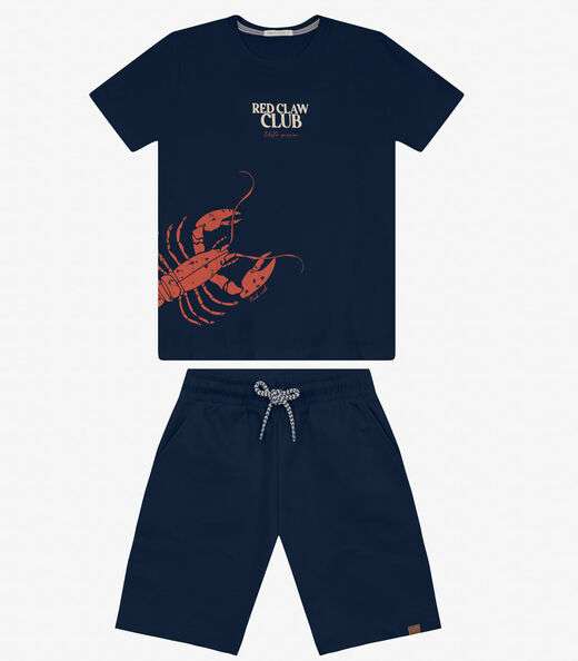 Image_Conjunto Camiseta com Bermuda masculino Trick Nick Azul Marinho