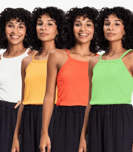 Image_Kit 4 Regatas Femininas Infinita Cor Sortidas