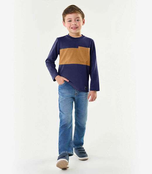 Image_Calça Infantil Jeans Trick Nick Azul