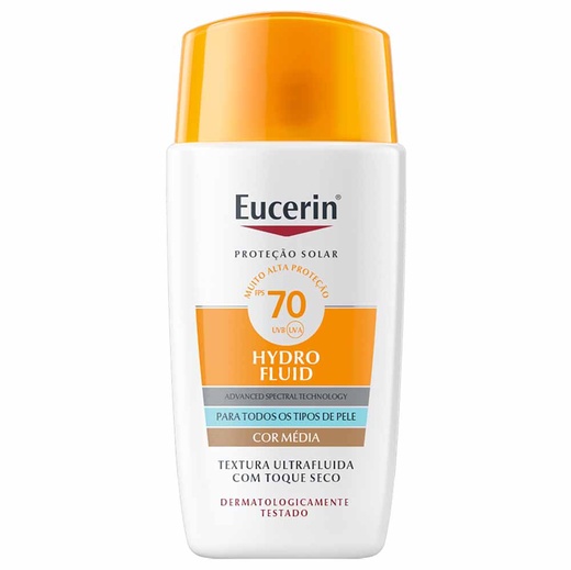 Image_Protetor Solar Eucerin Hydro Toque Seco Cor Média FPS 70