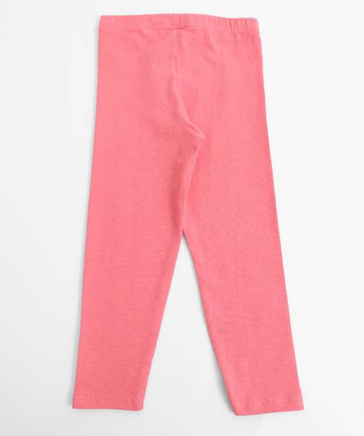 Calça Infantil Legging Lisa Marisa Tam 1 a 3 Rosa