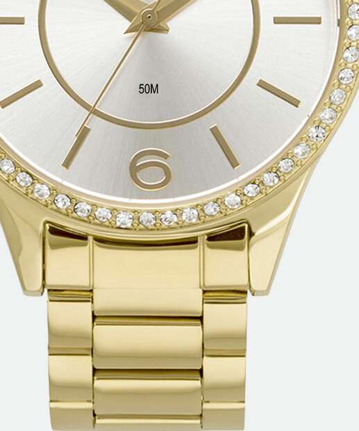 Kit Relógio Feminino Strass Condor COPC21AEFE/K4K