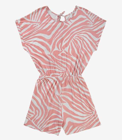 Macaquinho Feminino Infinita Cor Rosa