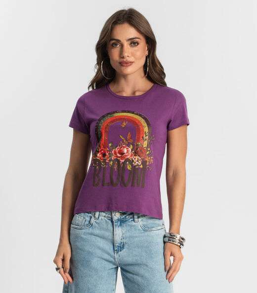 Image_Blusa Baby Look Feminina Estampada Select Roxo