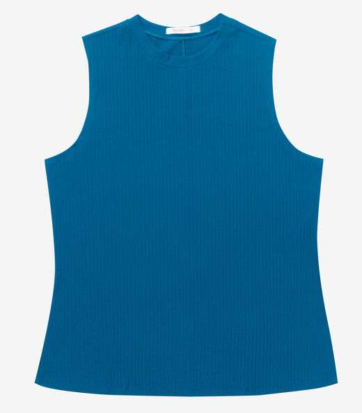 Image_Regata Plus Size Em Ribana Canelada Secret Glam Azul