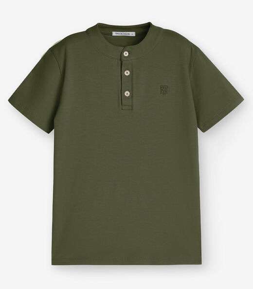 Image_Camiseta Meia Malha Menino Trick Nick Verde