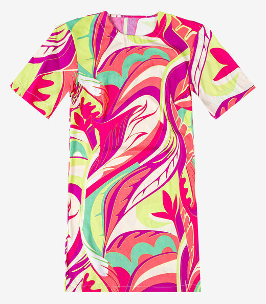 Vestido Curto Com Pence Infinita Cor Verde