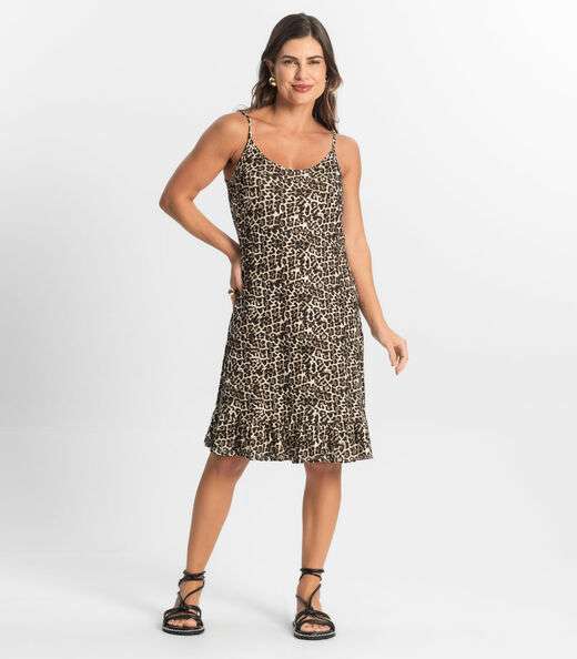 Image_Vestido Feminino Estampado Select Bege