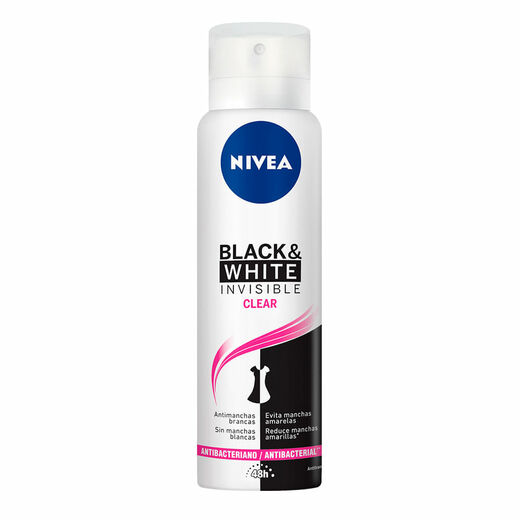 Image_Kit c/9 Unidades de Desodorante Feminino Nivea Invisible For Black e White Clear