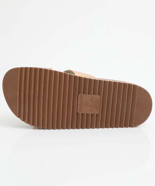 Rasteirinha Feminina Birken Metalizada Moleca Rosê