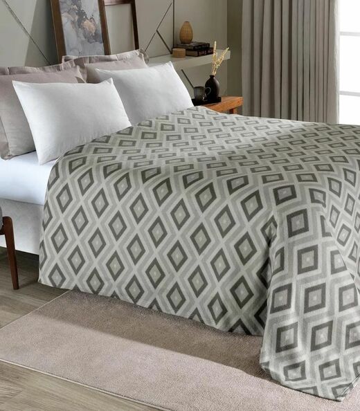 Image_Manta Polar Casal Lar E Lazer Bege