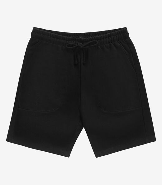 Bermuda de Moletom Masculina Diametro Preto