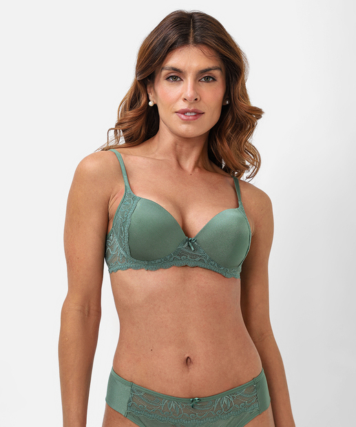 Image_Sutiã Com Base E Bojo Renda Marisa Verde