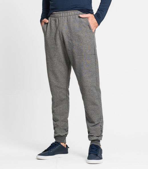 Calça Masculina Em Moletom Diametro Cinza