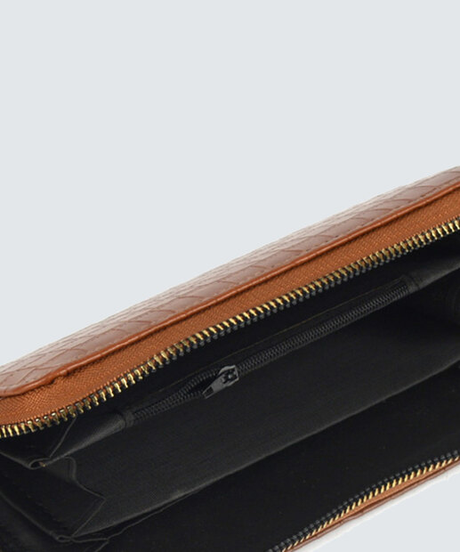 Carteira Feminina Textura Croco Gash