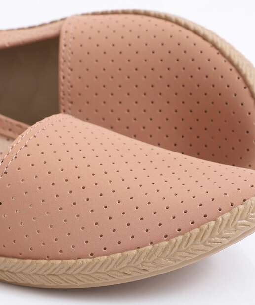 Alpargata Feminina Nobuck Moleca Bege