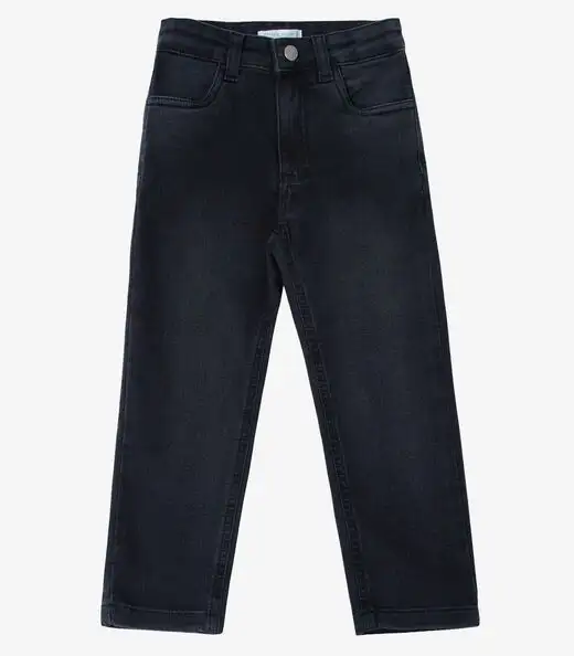 Image_Calça Jeans Infantil Masculina Trick Nick Preto
