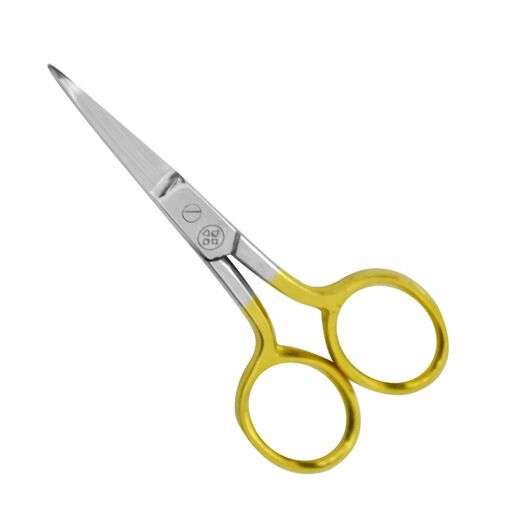 Tesoura de Unha Mundial Gold Curva 9cm BC-334