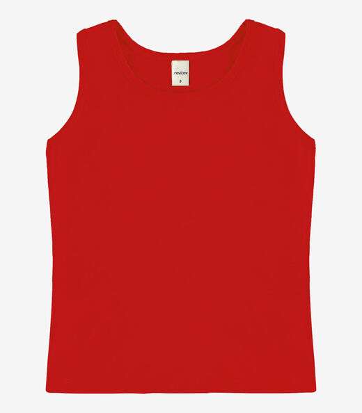 Image_Regata Básica Infantil Feminina Rovitex Kids Vermelho