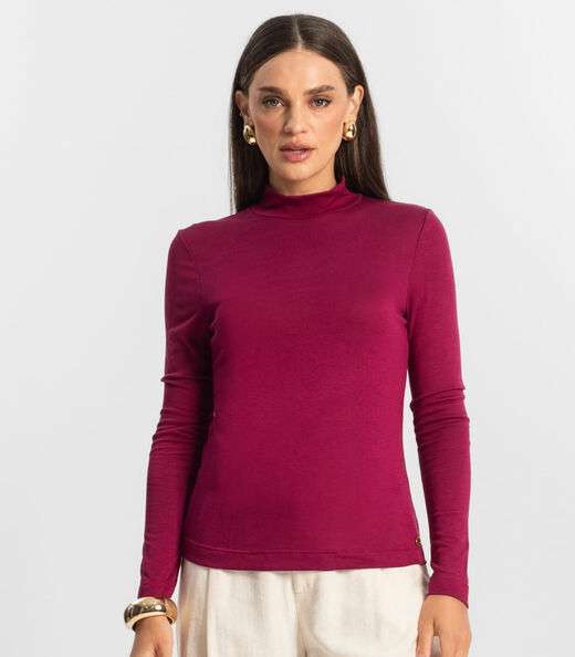 Blusa Feminina Manga Longa Endless Vermelho