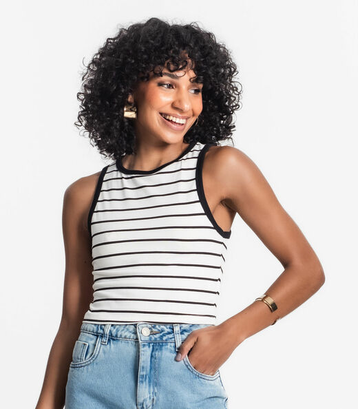 Regata Feminina em Cotton Leve Rovitex Bege