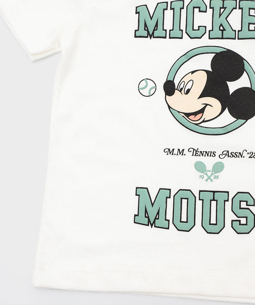 Conjunto Infantil Mickey Disney Tam 1 a 3 Azul