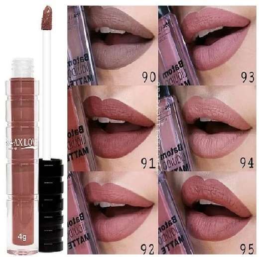 Batom Líquido Nude 12 Horas Cor: 93 Max Love