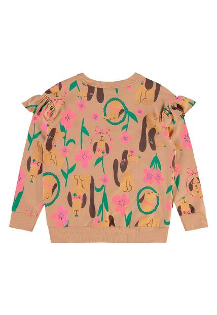 Conjunto Flores e Focinhos Menina Bee Loop